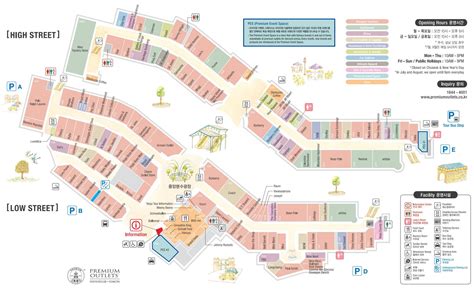 desert hills premium outlets map.